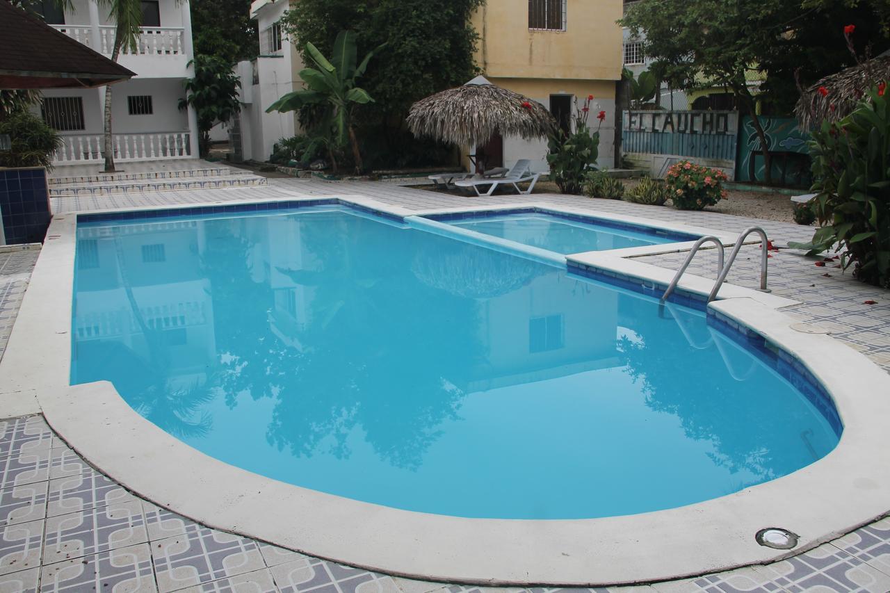 Hotel El Caucho Boca Chica Esterno foto